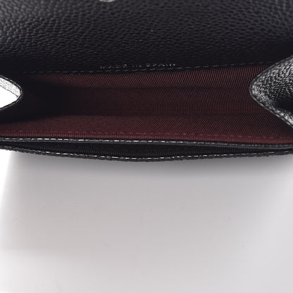 Chanel Caviar Quilted Flap Card Holder Black 5 of 8