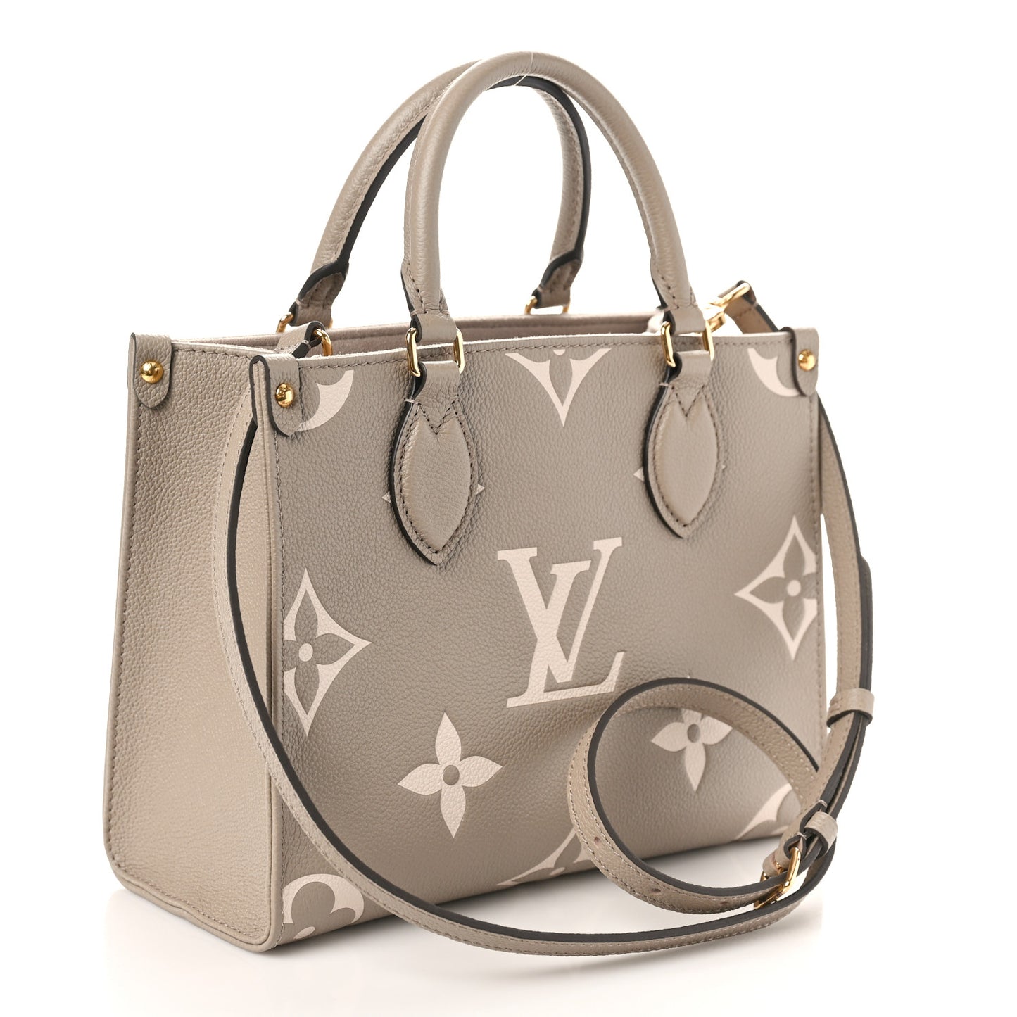 Empreinte Monogram Giant Onthego PM Tourterelle Creme