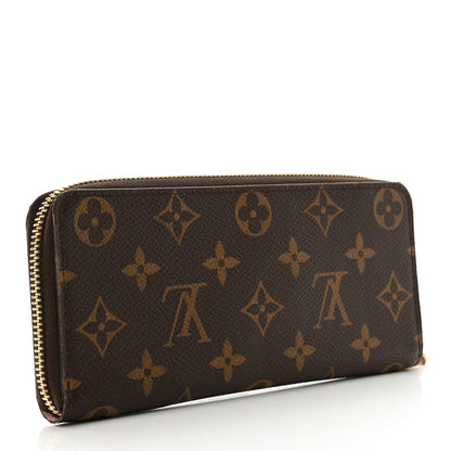 Louis Vuitton Monogram Clemence Wallet Rose Ballerine 3 of 7