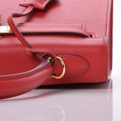 Hermes Epsom Kelly Sellier 25 Rouge Casaque 14 of 31
