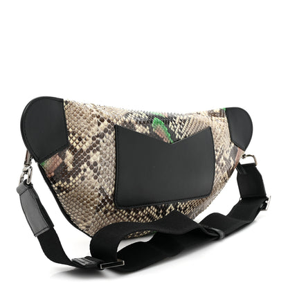 Jimmy Choo Snakeskin Belt Bag Beige Multicolor 3 of 8