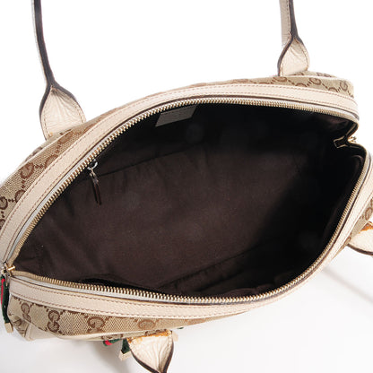 Gucci Monogram Small Princy Satchel Off White 5 of 10