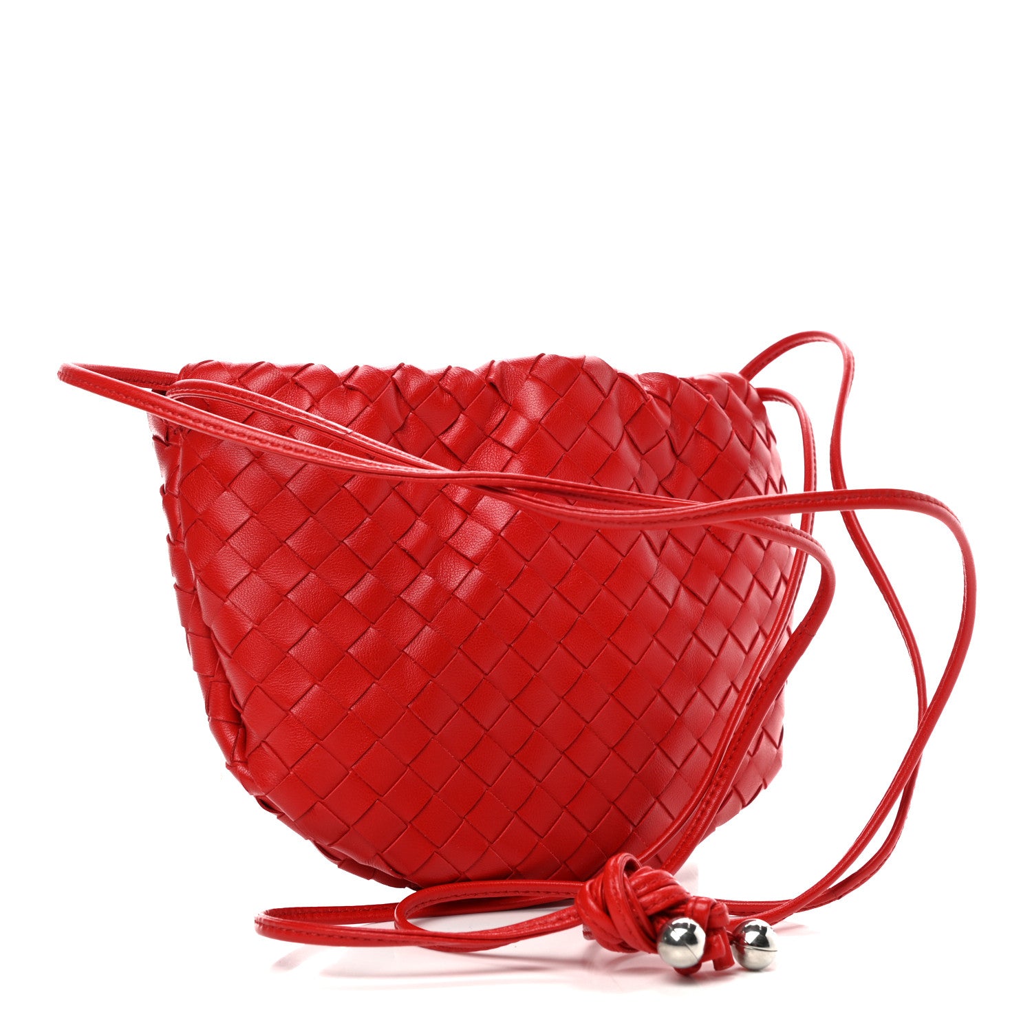 Bottega Veneta Nappa Intrecciato Mini Bulb Chili 2 of 4