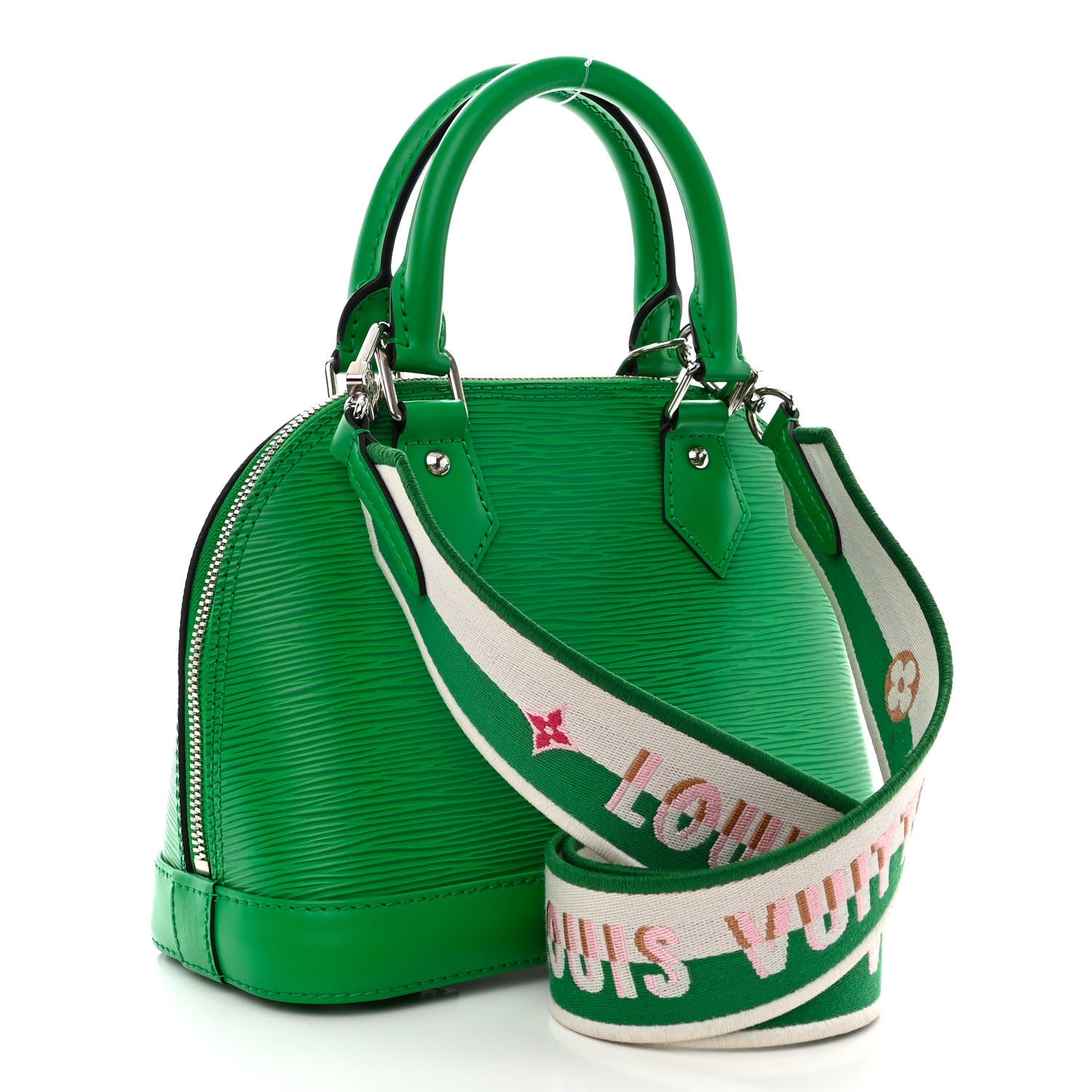 Louis Vuitton Epi Jacquard Alma BB Serpentine 3 of 9
