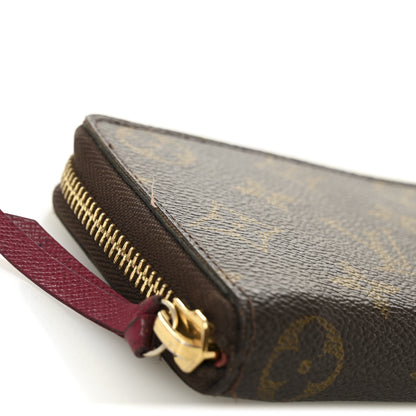 Louis Vuitton Monogram Clemence Wallet Fuchsia 8 of 8