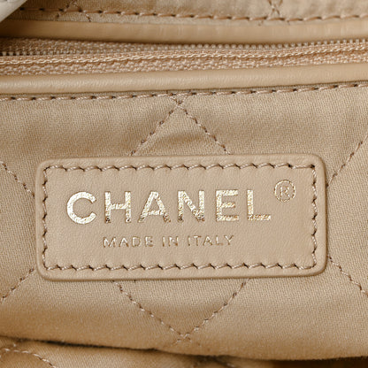 Chanel Shiny Calfskin Quilted Small Chanel 22 White 6 of 10