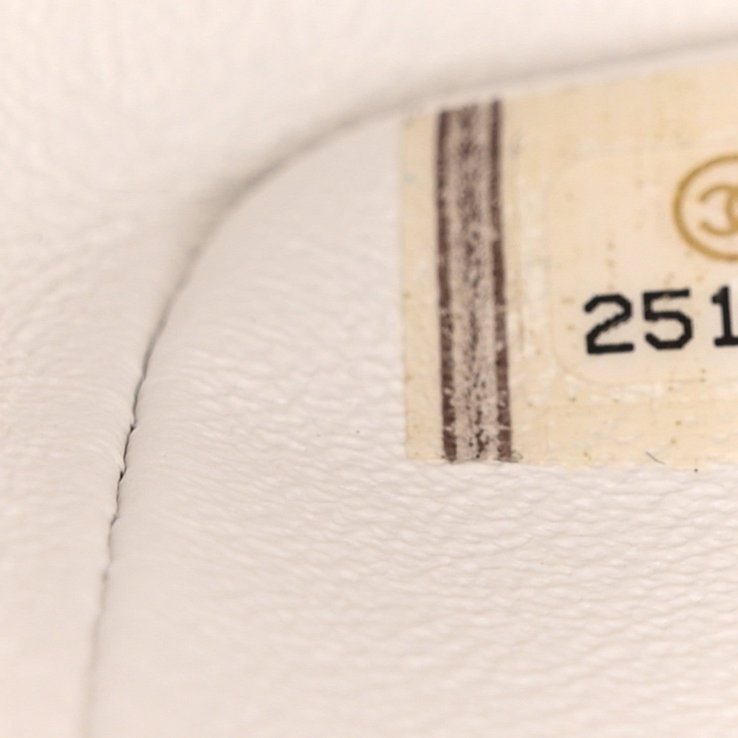 Chanel Lambskin Chevron Quilted Mini Rectangular Flap White 7 of 13