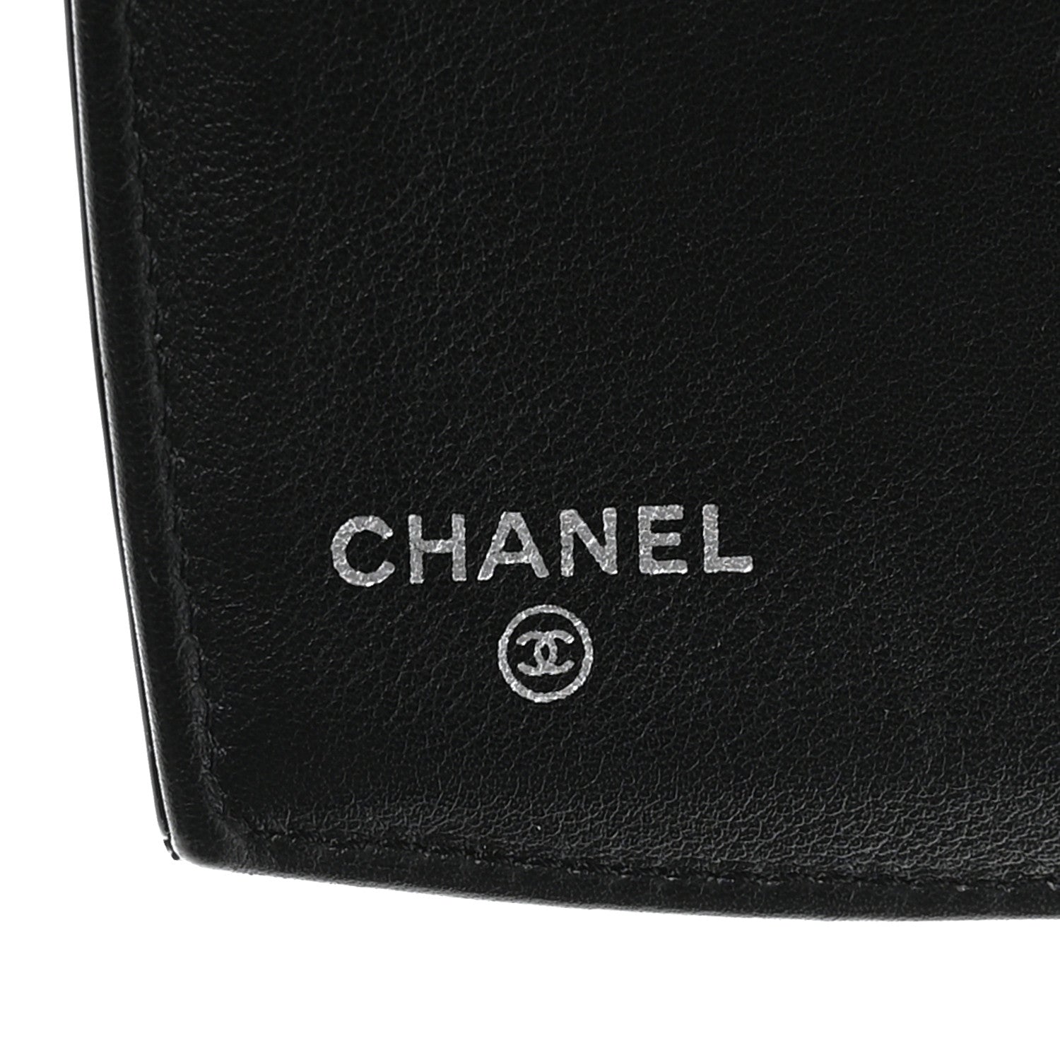 Chanel Patent CC Trousse Maquil Yen Wallet Black 6 of 9