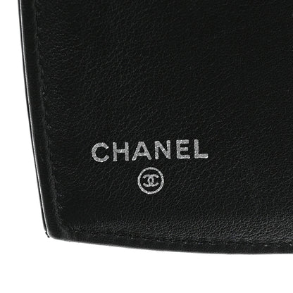 Chanel Patent CC Trousse Maquil Yen Wallet Black 6 of 9