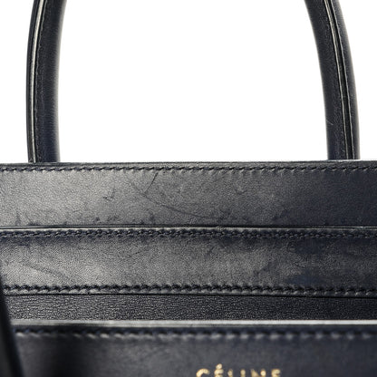 Celine Smooth Calfskin Mini Luggage Ink 14 of 17
