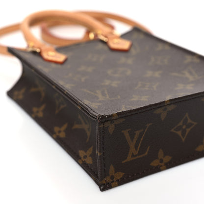 Louis Vuitton Monogram Petit Sac Plat 7 of 9