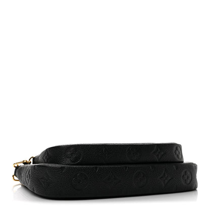 Louis Vuitton Empreinte Monogram Giant Multi Pochette Accessories Black 4 of 12