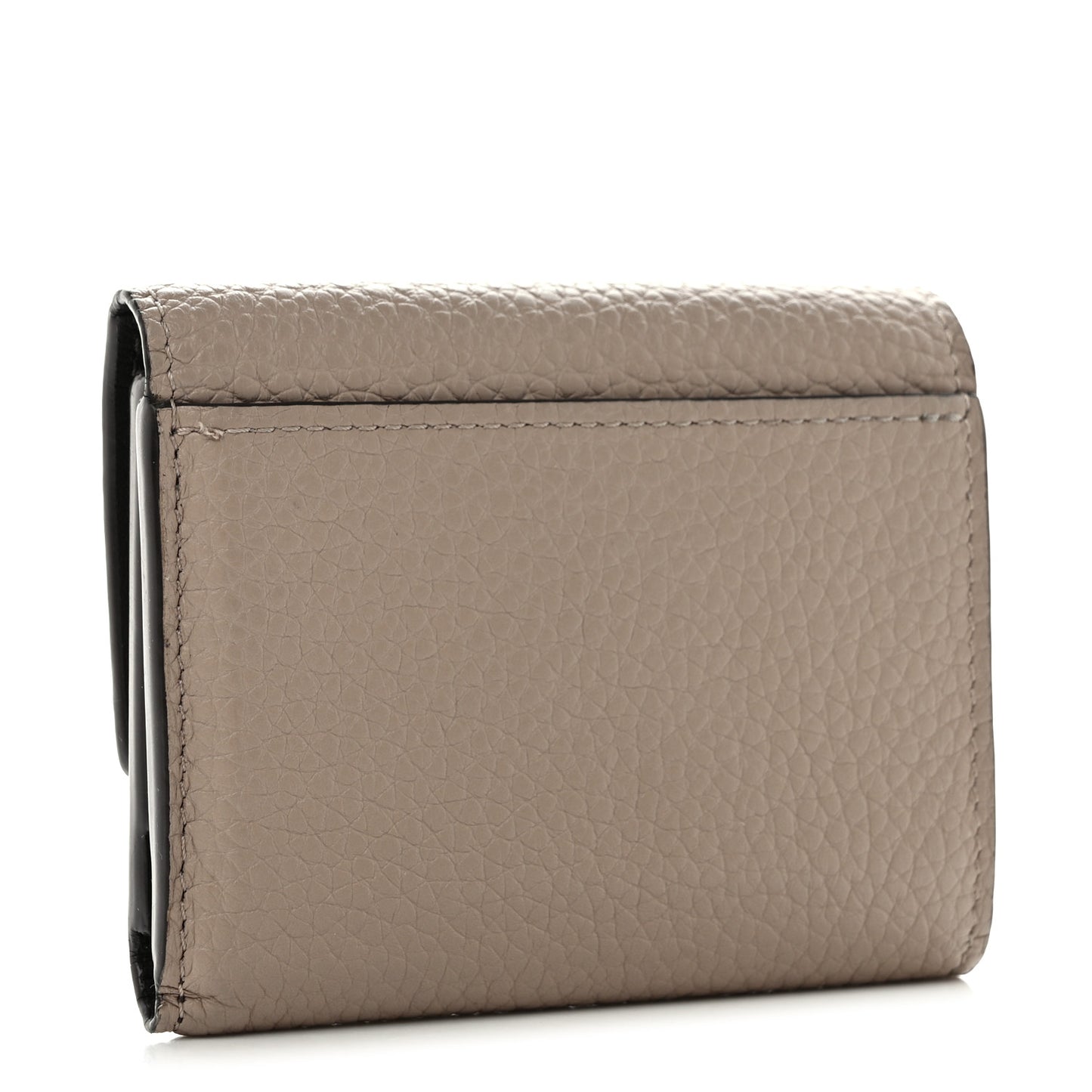 Taurillon Capucines XS Wallet Galet