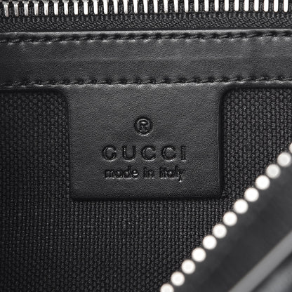 Gucci Soft GG Supreme Monogram Web Belt Bag Black Grey 6 of 9