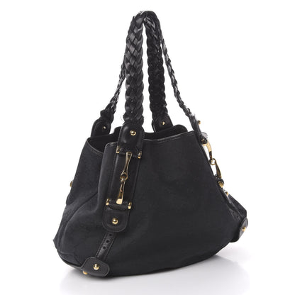 Gucci Monogram Small Pelham Shoulder Bag Black 3 of 14