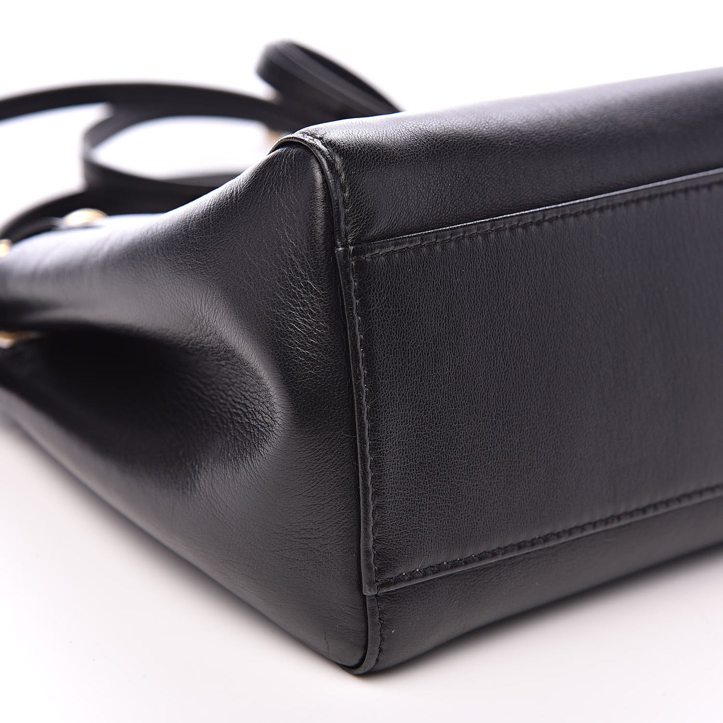 Nappa Mini Peekaboo Iconic Satchel Black