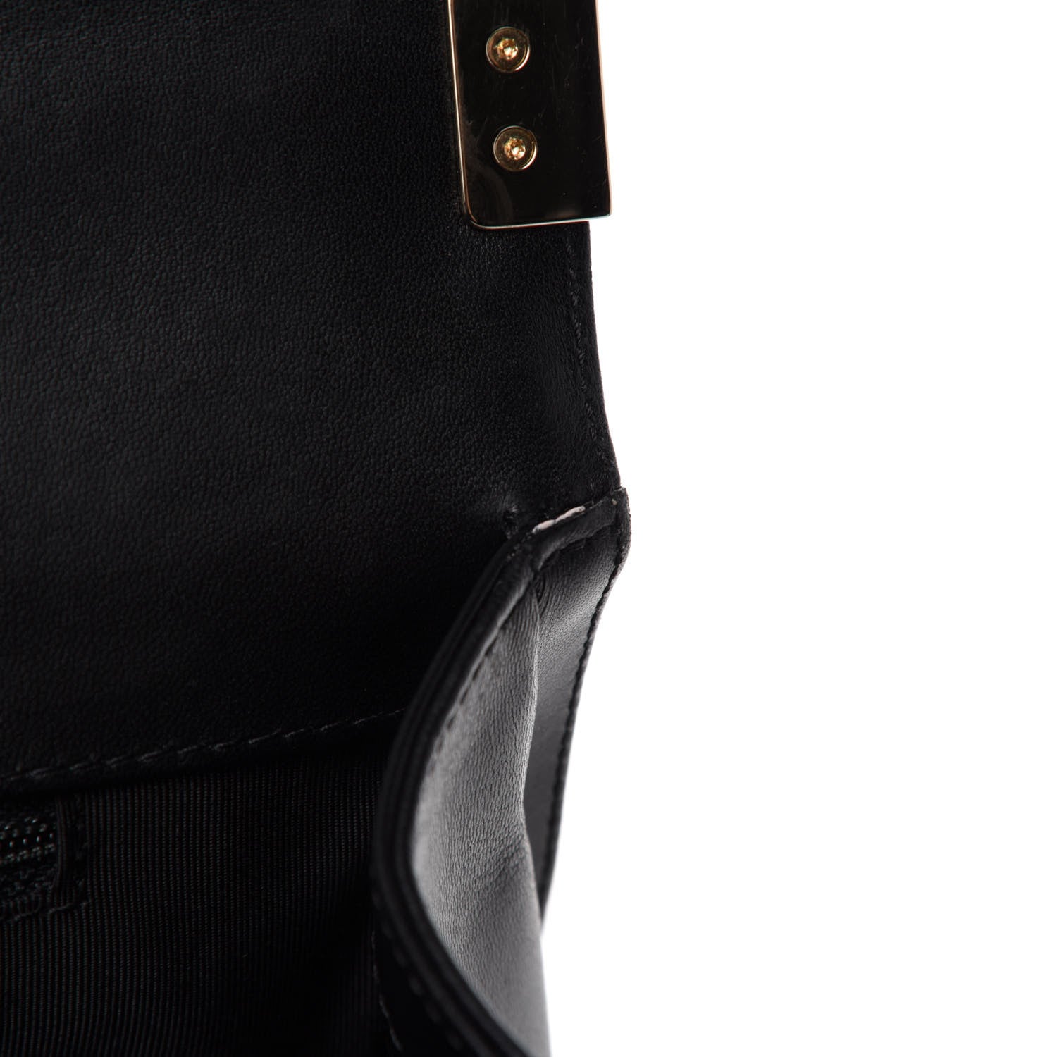 Chanel Calfskin Quilted Large Boy Flap Black 10 of 13
