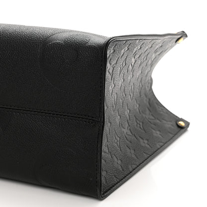Louis Vuitton Empreinte Monogram Giant Onthego MM Black 9 of 10