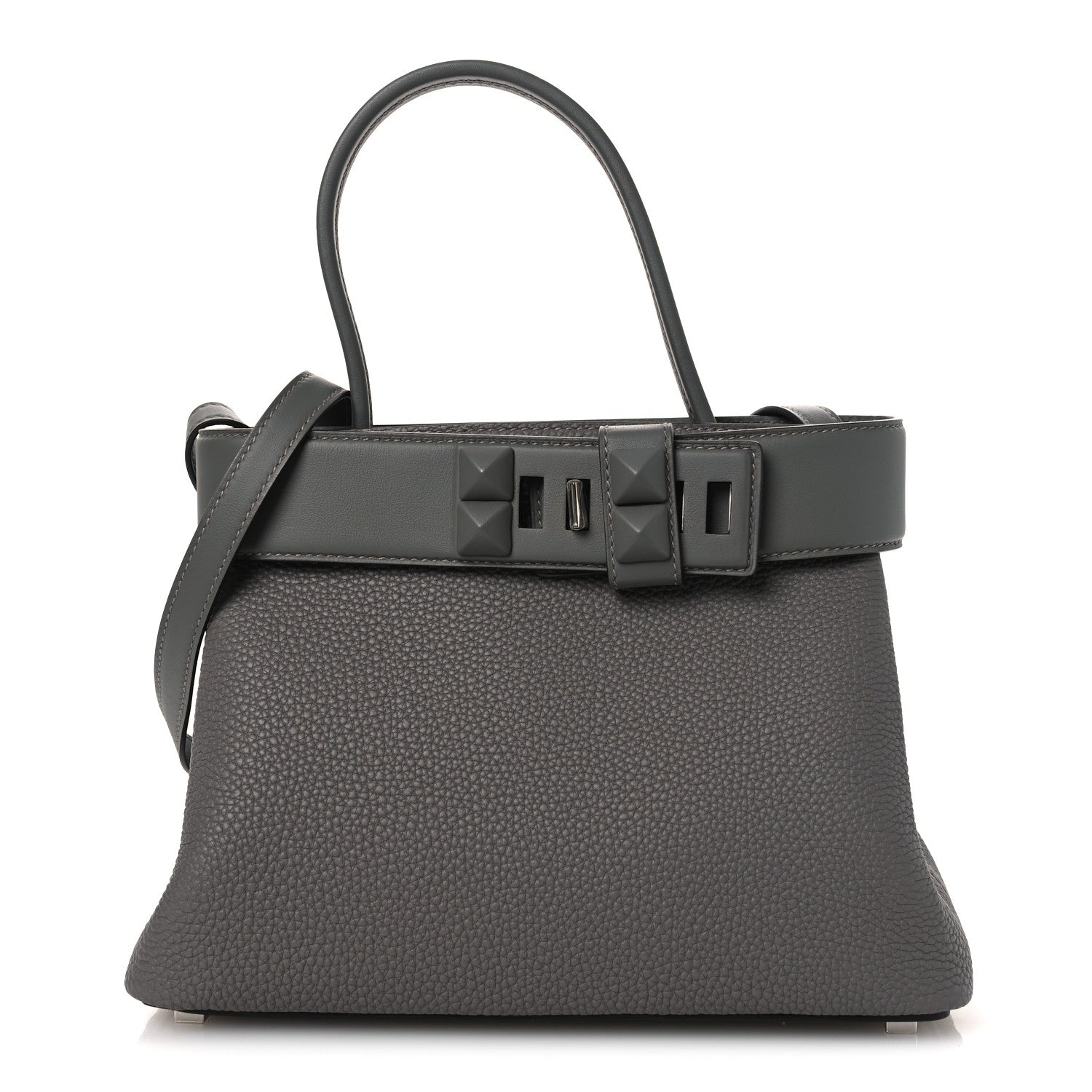 Hermes Togo Swift Medor Bag Gris Meyer 1 of 11