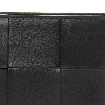 Bottega Veneta Nappa Maxi Intrecciato Medium Bill Pouch Black 9 of 11