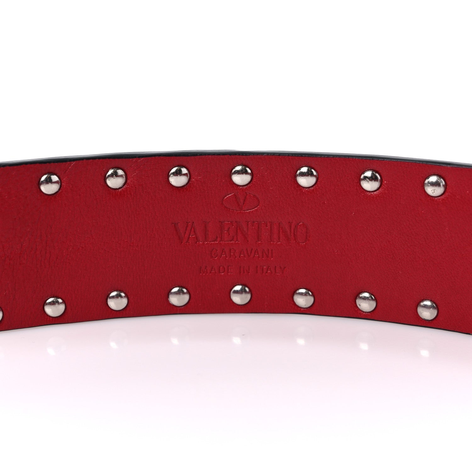 Valentino Garavani Lambskin Free Rockstud Spike Shoulder Strap Rosso Valentino 4 of 5