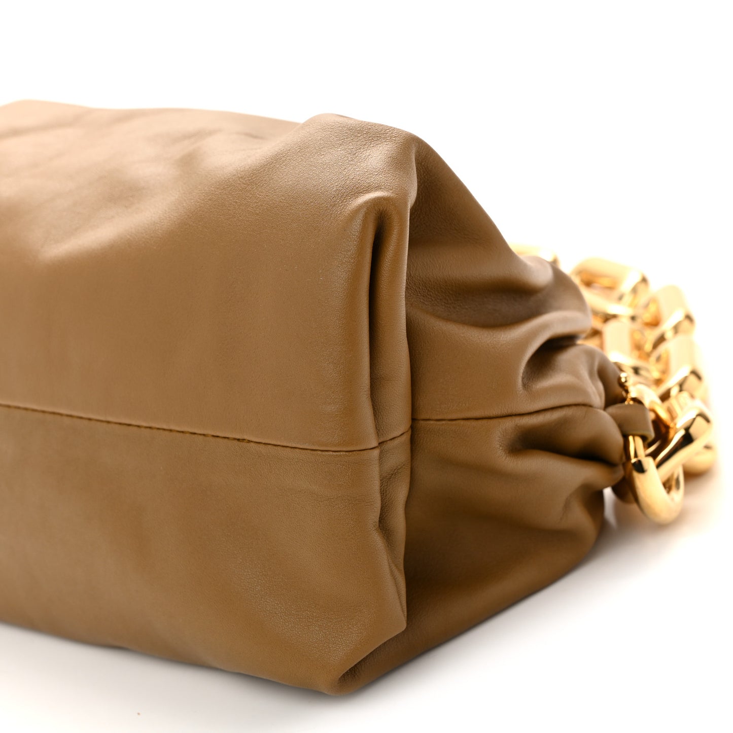 Calfskin The Pouch Chain Moutarde Moutarde