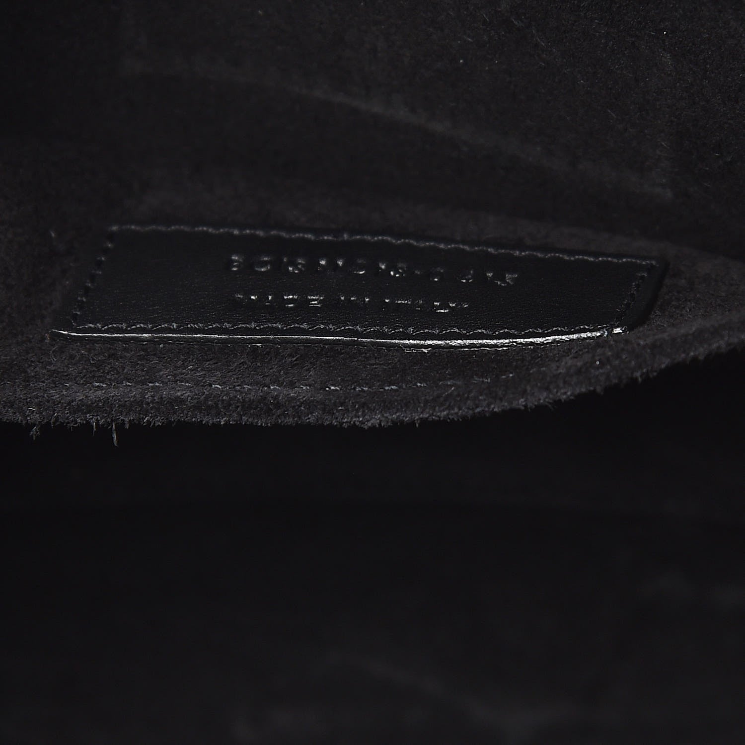 Saint Laurent Calfskin Classic Y Ligne Clutch Black 9 of 9