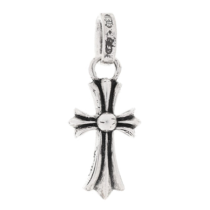 Chrome Hearts Sterling Silver Baby Fat Cross Pendant 1 of 5