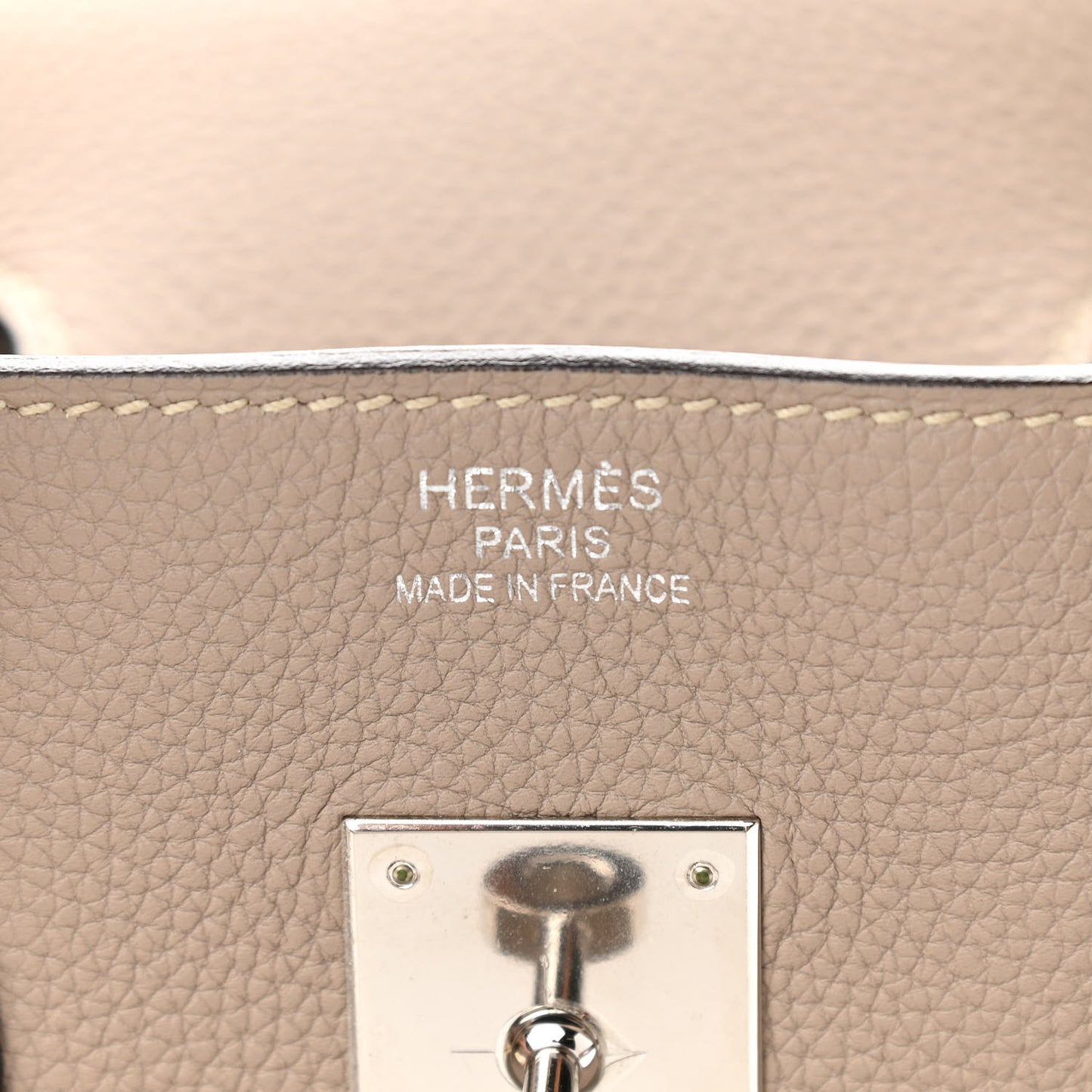 Togo Birkin 35 Gris Tourterelle