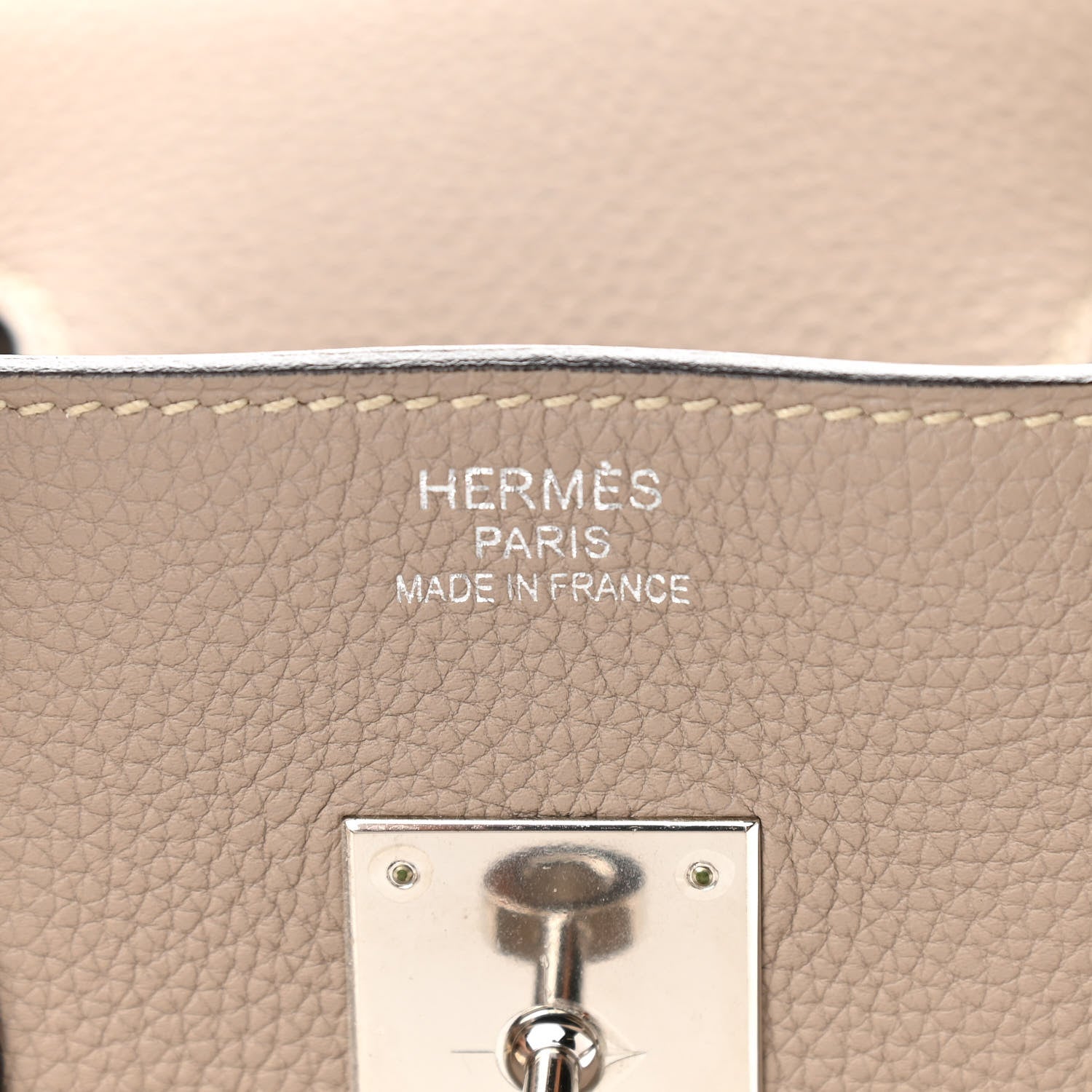 Hermes Togo Birkin 35 Gris Tourterelle 5 of 13