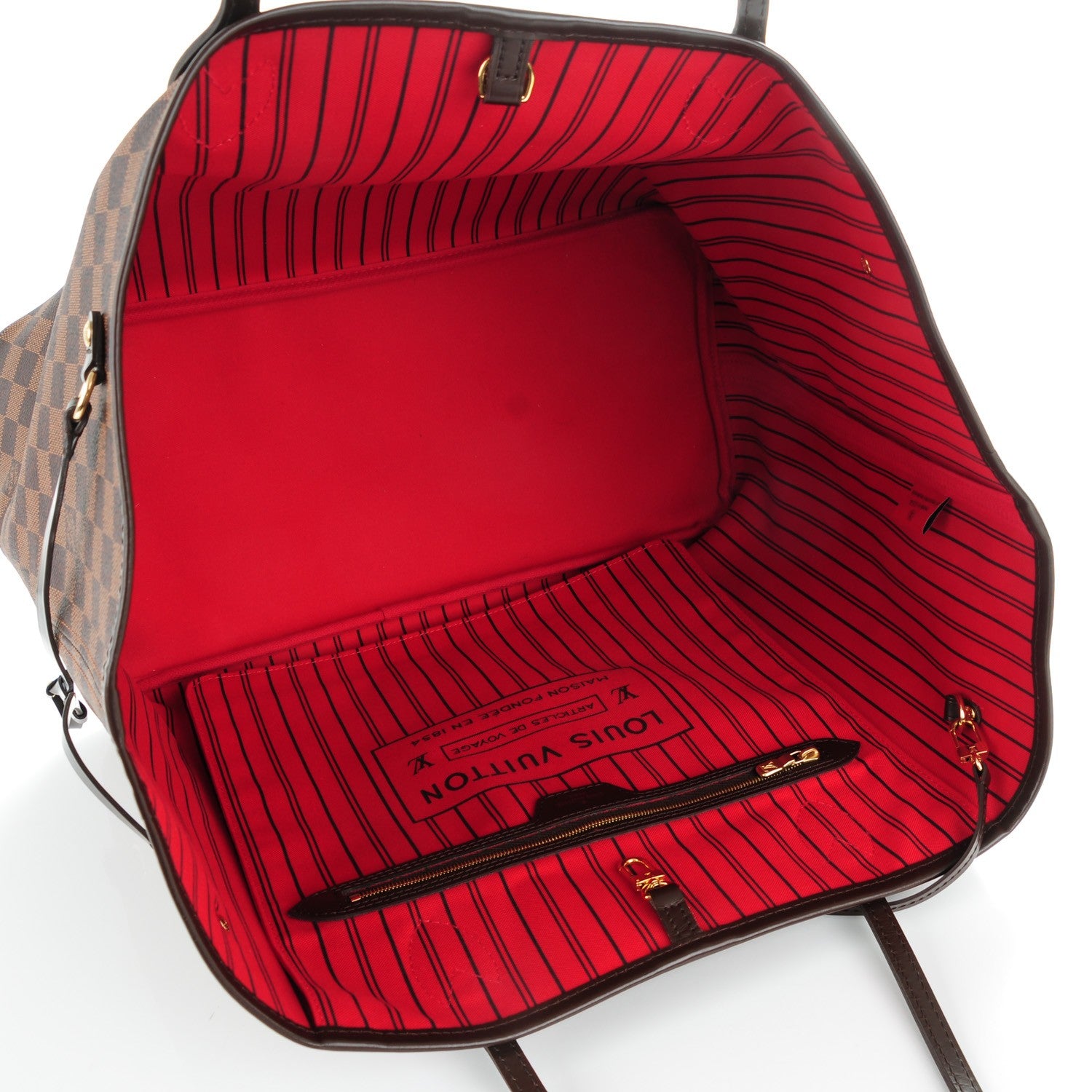 Louis Vuitton Damier Ebene Neo Neverfull GM 5 of 8