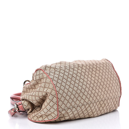 Gucci Diamante Medium Sukey Boston Interlocking G Charm Bag Pink 4 of 13