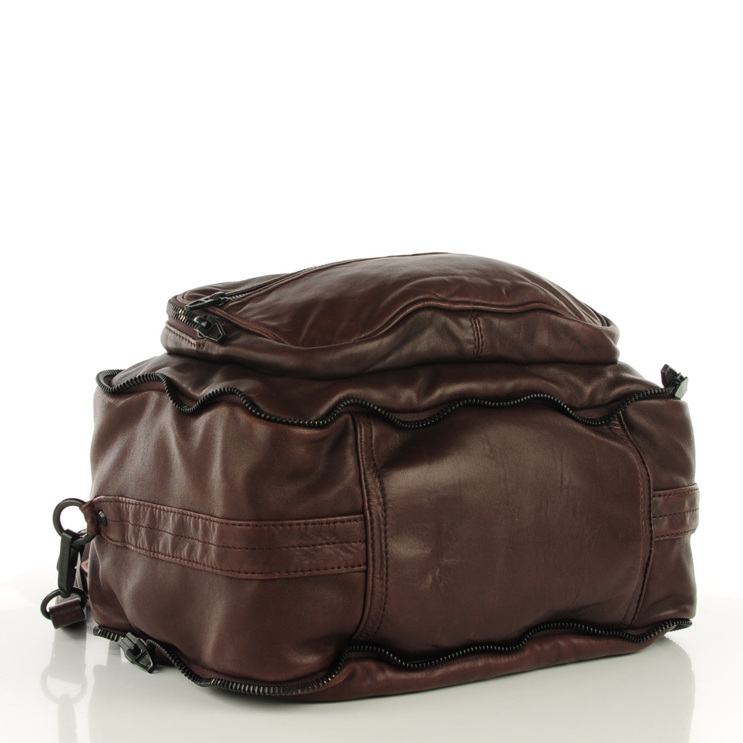 Alexander Wang Lambskin Eugene Satchel Brown 5 of 15