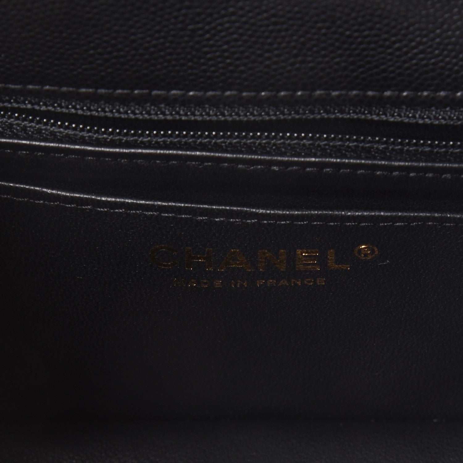 Chanel Caviar Quilted Mini Rectangular Flap Black 6 of 8
