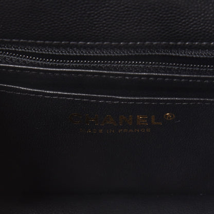 Chanel Caviar Quilted Mini Rectangular Flap Black 6 of 8