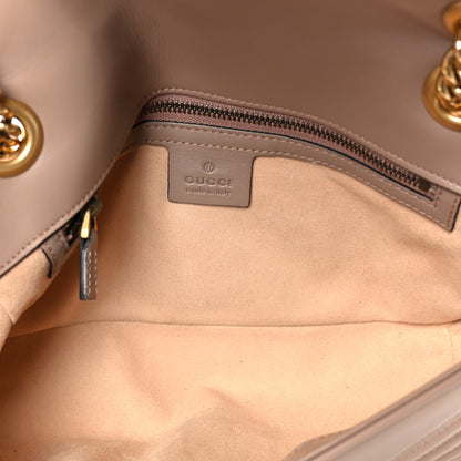 Gucci Calfskin Matelasse Small GG Marmont Shoulder Bag Porcelain Rose 5 of 11