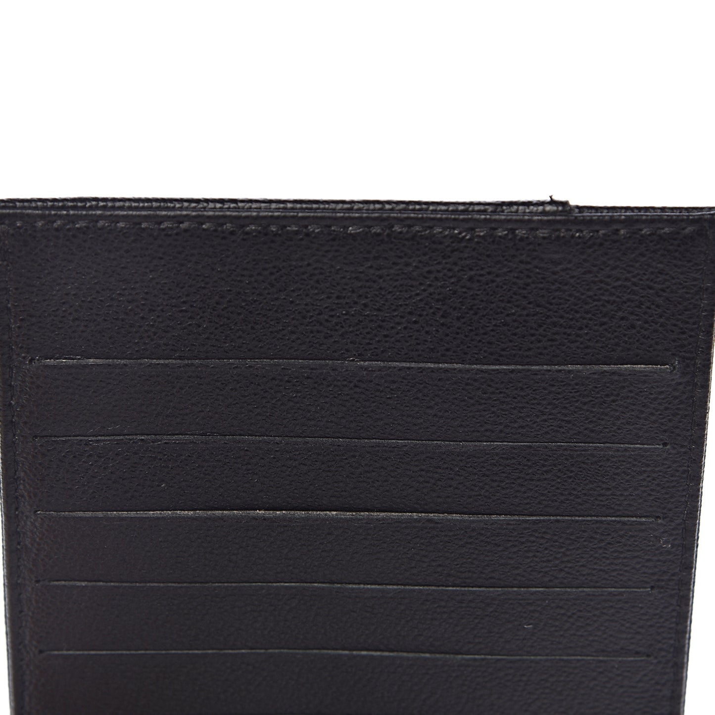 Caviar Quilted CC Box Strap Pouch Black