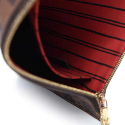 Louis Vuitton Damier Ebene Neverfull MM GM Pochette 9 of 9