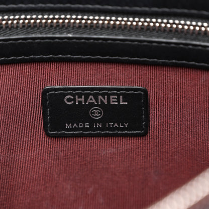 Chanel Caviar Quilted Medium Cosmetic Case Black 6 of 9