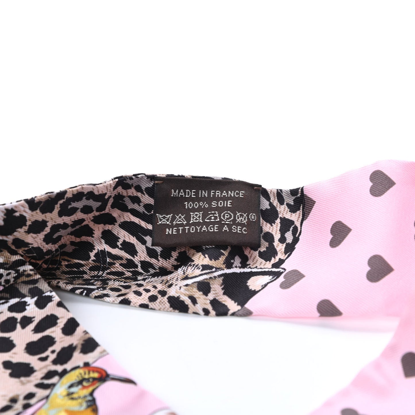Silk Jungle Love Love Twilly Rose Pale Etoupe