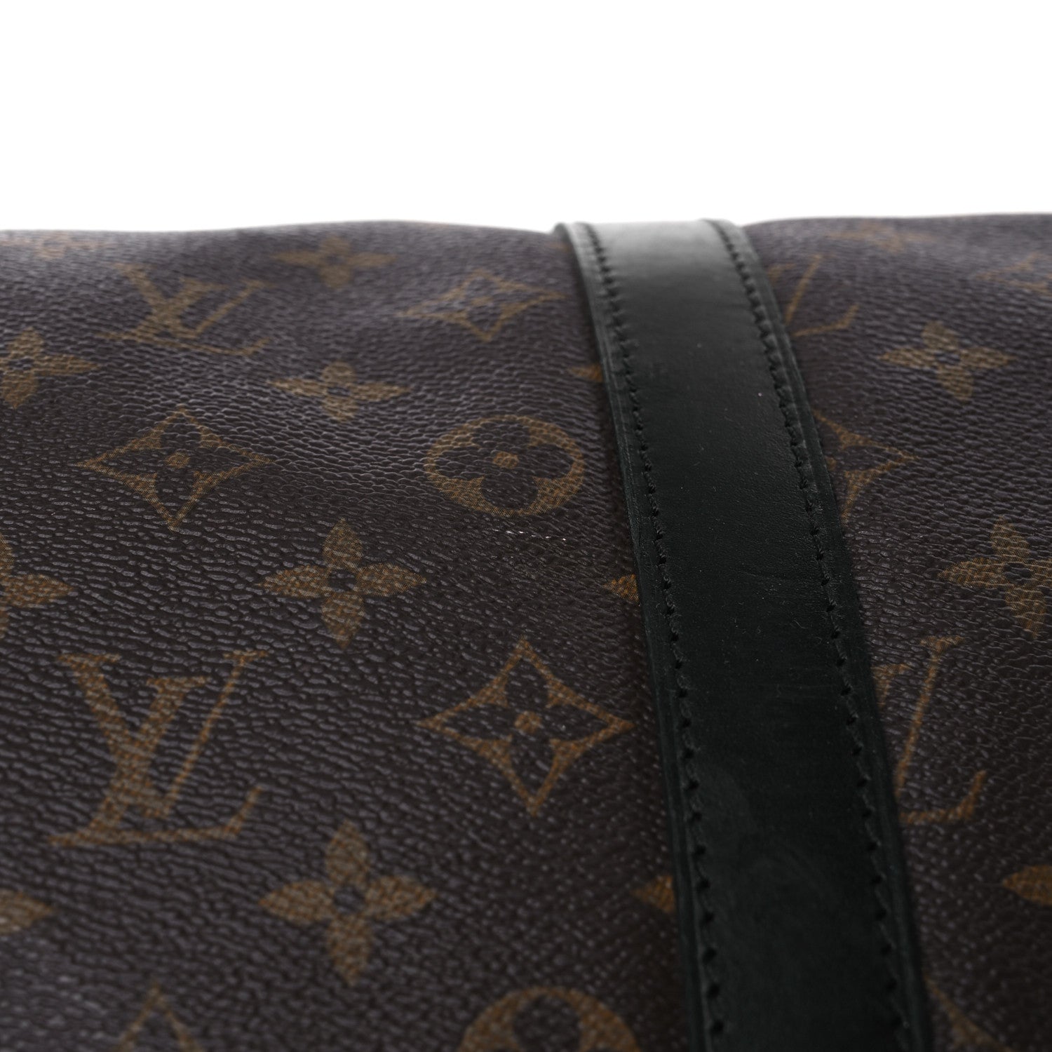 Louis Vuitton Monogram Macassar Keepall Bandouliere 55 12 of 13
