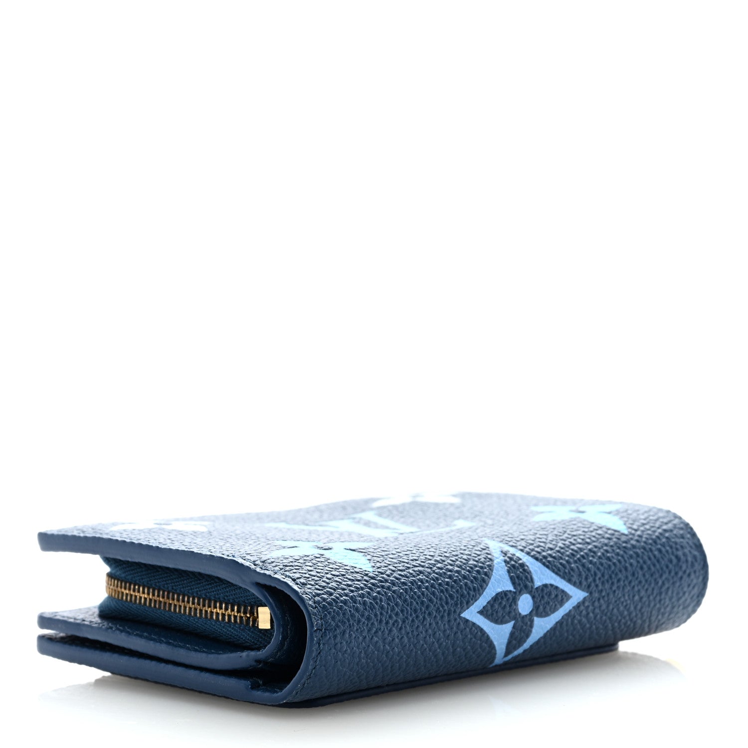Louis Vuitton Empreinte Monogram Giant LV By The Pool Clea Wallet Gradient Blue 4 of 6
