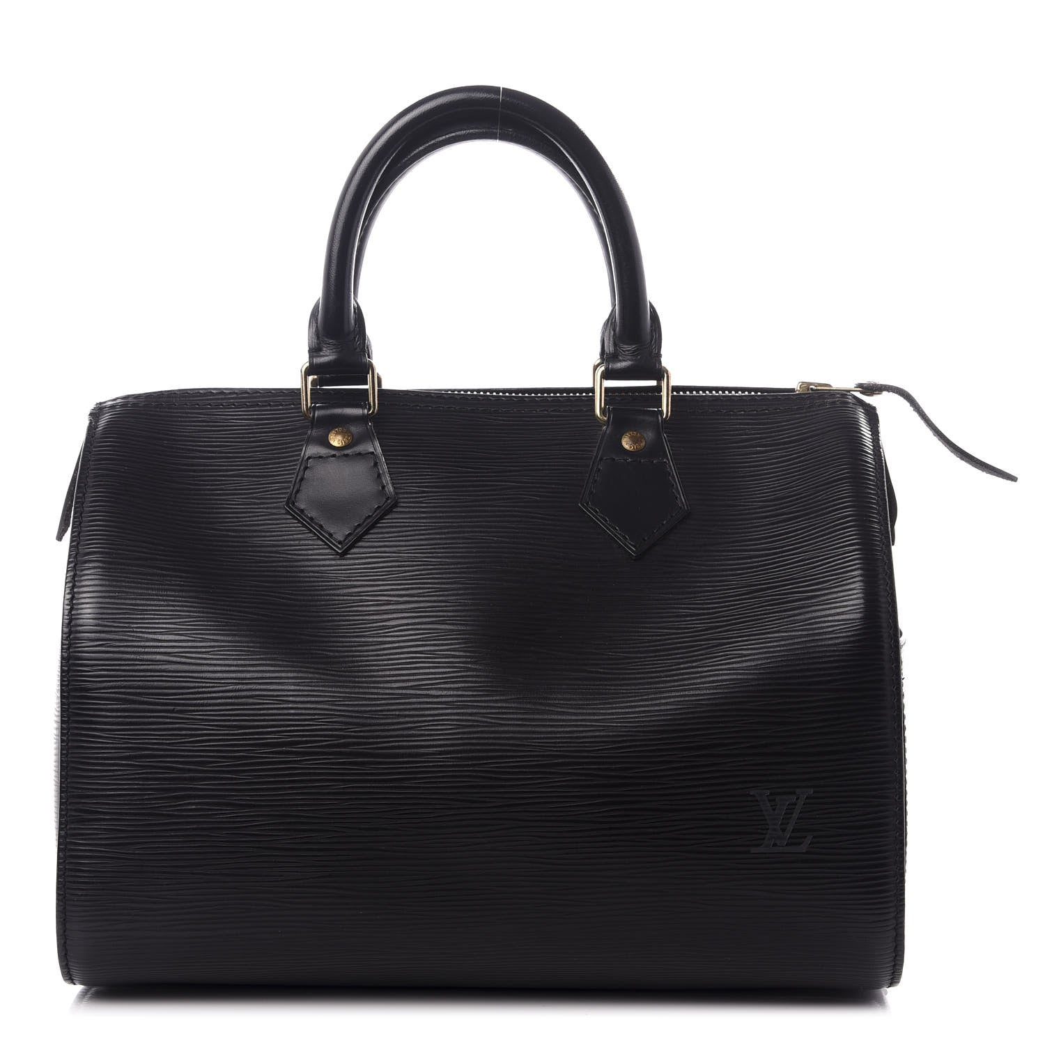 Louis Vuitton Epi Speedy 25 Black 1 of 8