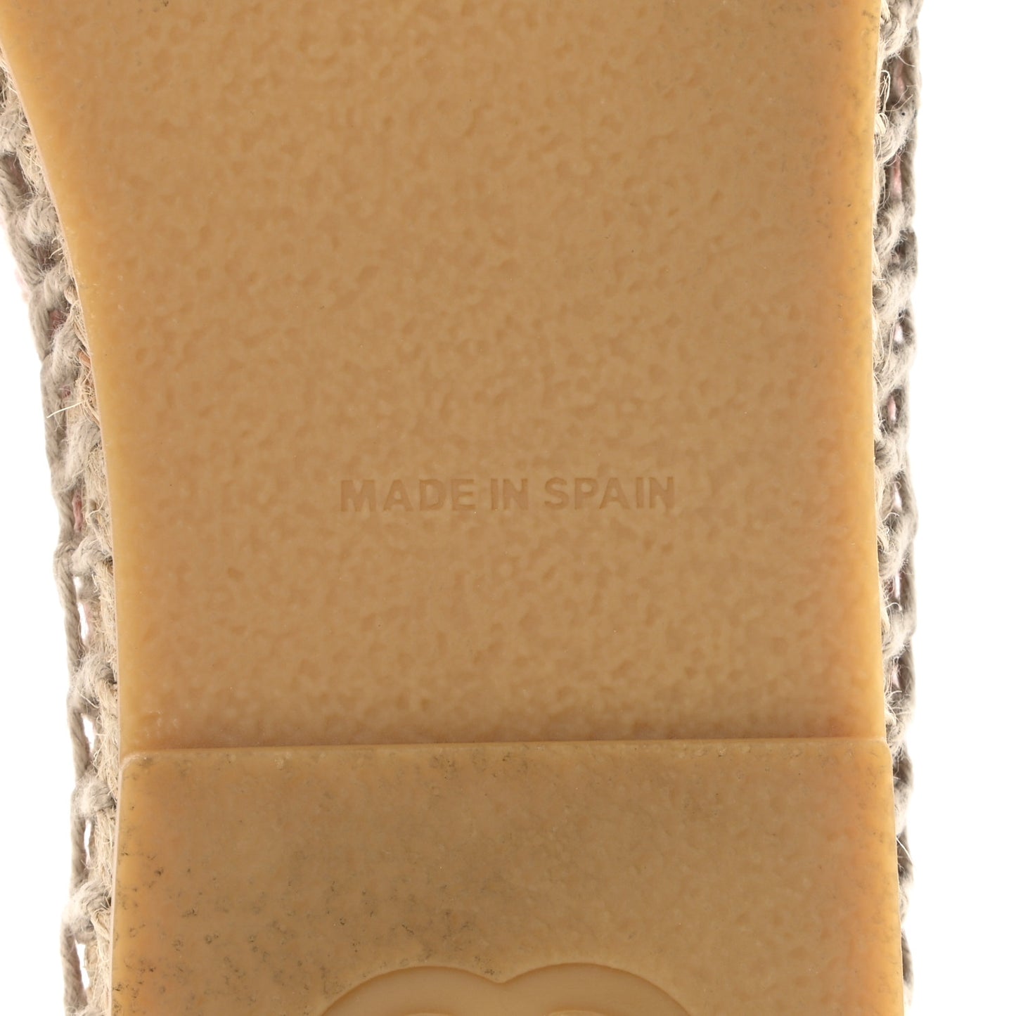 Denim CC Espadrille Mules 38 Pink Black