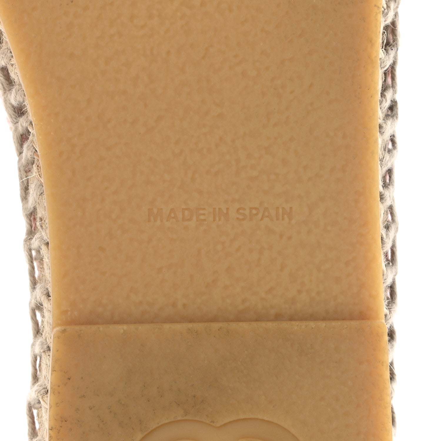Chanel Denim CC Espadrille Mules 38 Pink Black 7 of 12