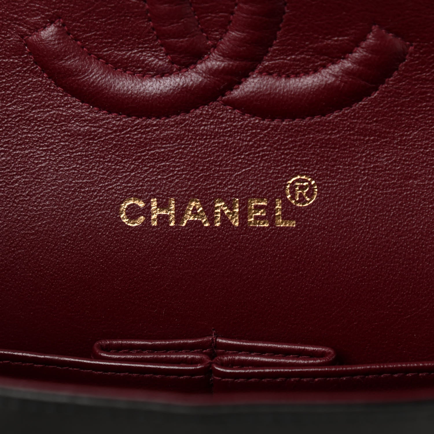 Chanel Lambskin Quilted Medium Double Flap Black 6 of 12