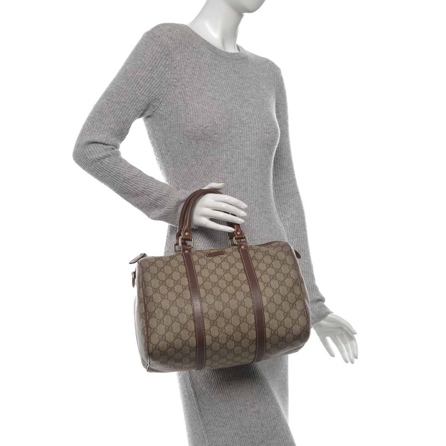 GG Plus Monogram Medium Joy Boston Brown