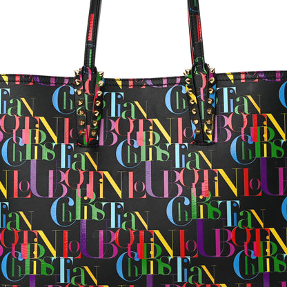 Christian Louboutin Calfskin ABC Small East West Cabata Tote Multicolor 9 of 15