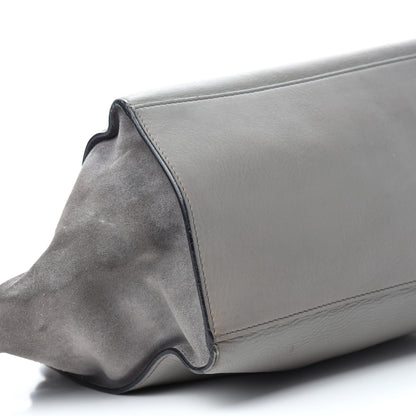 Celine Drummed Calfskin Suede Medium Trapeze 6 of 13