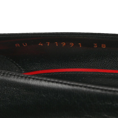 Saint Laurent Calfskin Anja 85 Pumps 38 Black 8 of 9